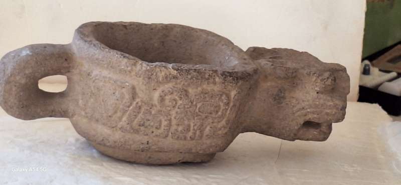 Replica Stone or Clay Utensil