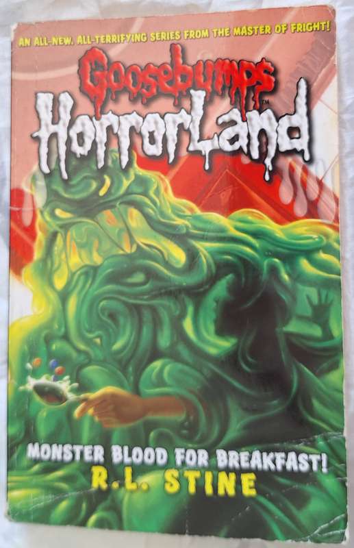 Goosebumps Horrorland Monster Blood for Breakfast by R L Stine Paperback