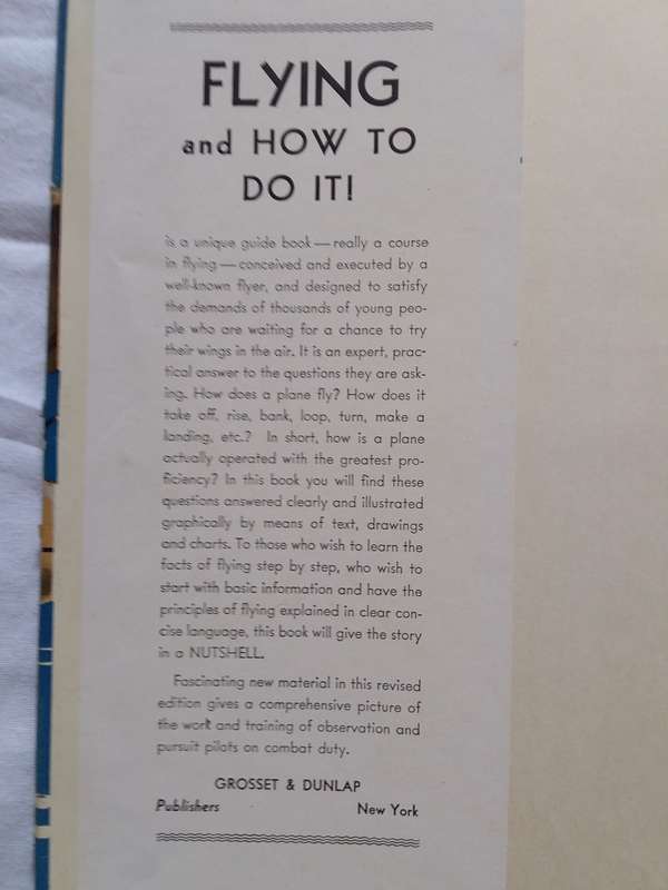 Flying and How to do it! New Revised Edition by Assen Jordanoff Hardcover 1940