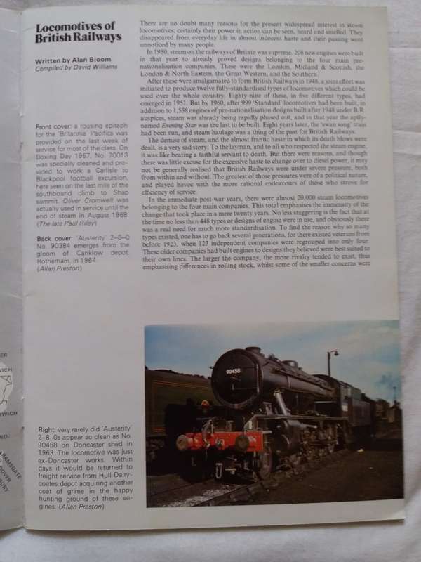 Jarrold Railway Series 5: Locomotives Of British Railways