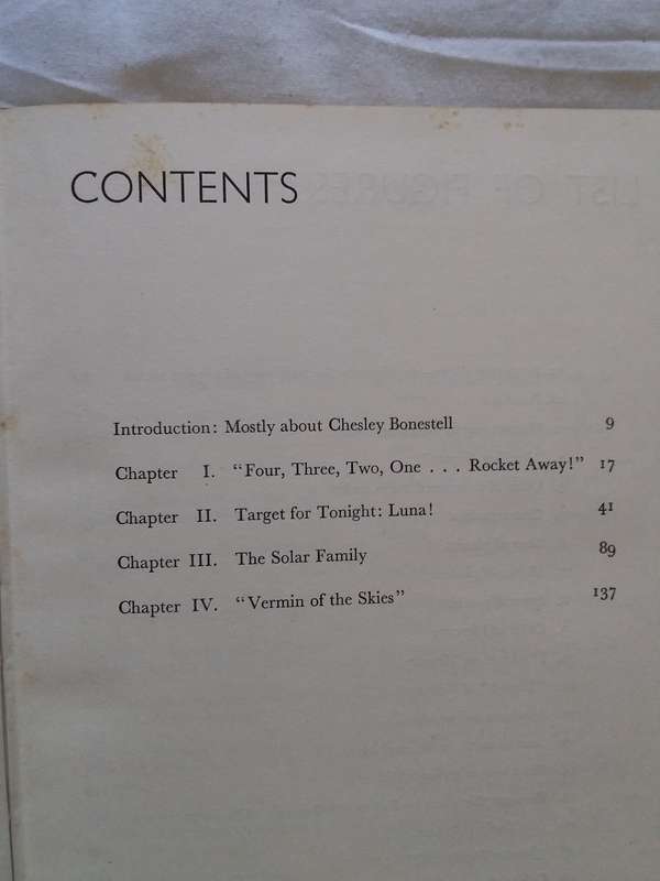 The Conquest Of Space Paintings by Chesley Bonestell Text by Willy Ley Hardcover 1950 Reprint