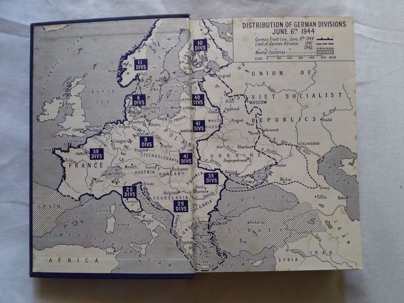 The Second World War: The Struggle For Europe by Chester Wilmot Hardcover 1956 Fifth Impression