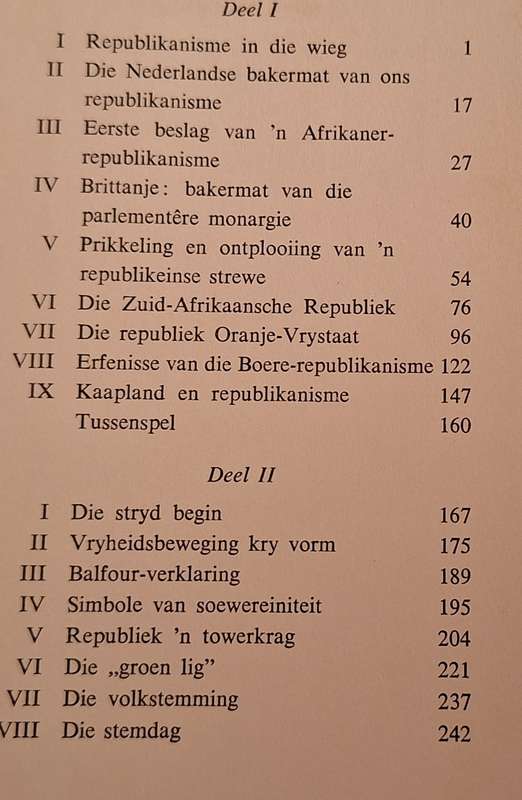 Republieke en Republikeine deur M C E van Schoor en Jan J van Rooyen Hardeband 1960