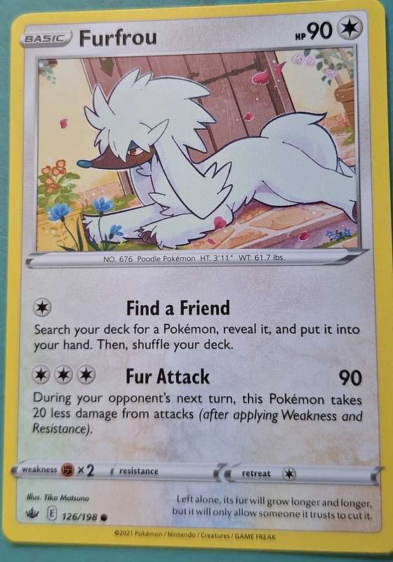 Nintendo 2021 Furfrou 126/198