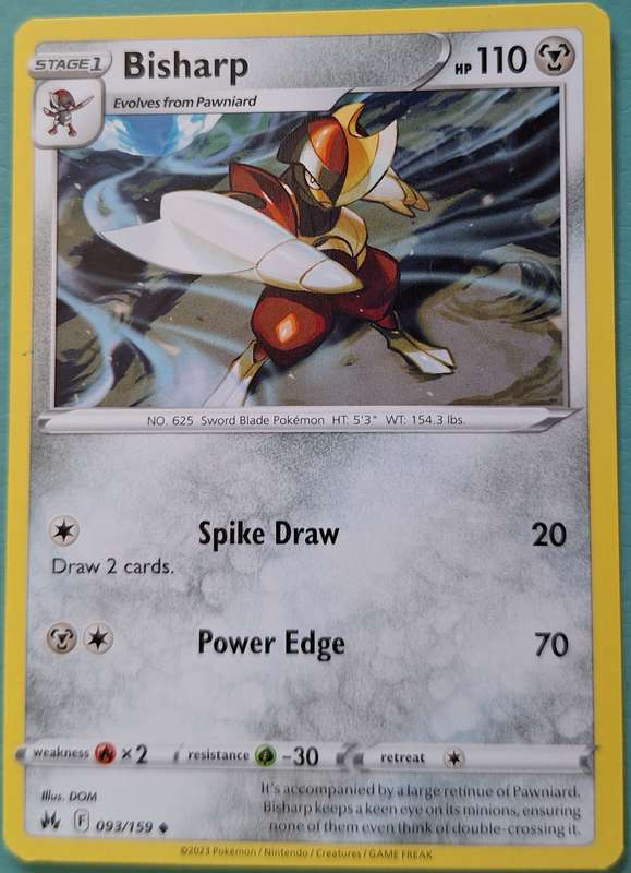 Pokemon 2023 093/159 Bisharp