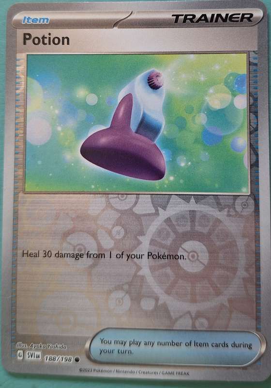 Pokemon 2023 188/198 Potion Reverse Holo