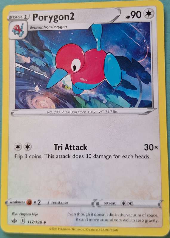 Pokemon 2021 117/198 Porygon2
