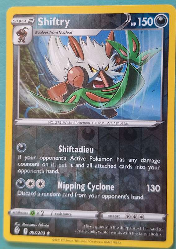 Pokemon 2021 Shiftry 097/203