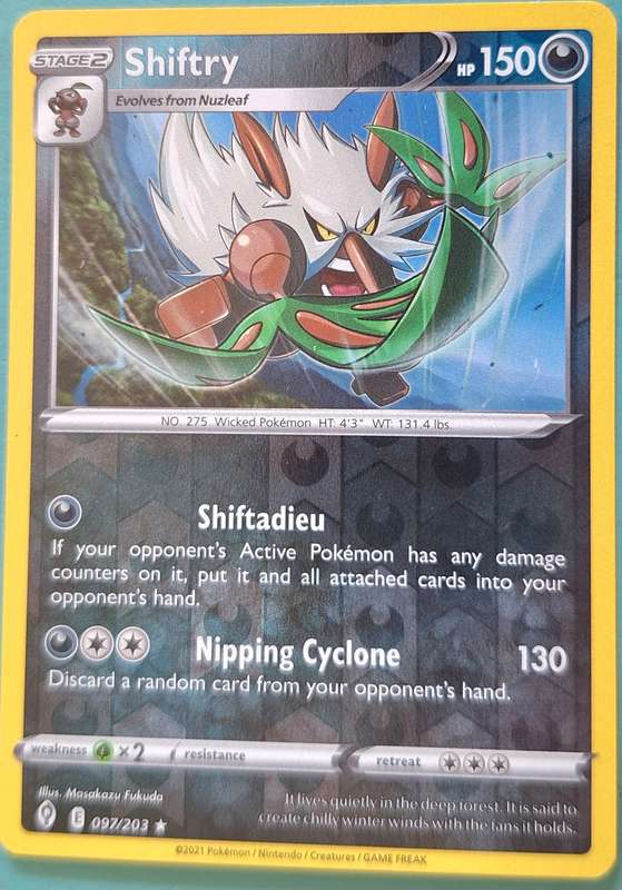 Pokemon 2021 Shiftry 097/203