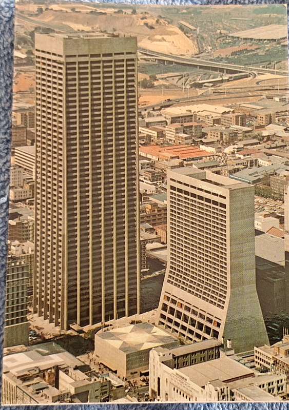 Artco Post Card 1970's Carlton Centre