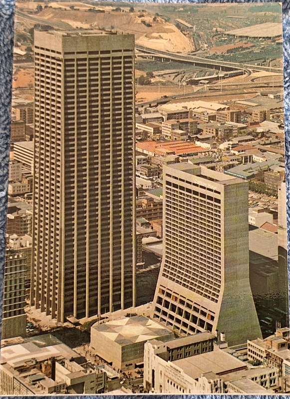 Artco Post Card 1970's Carlton Centre