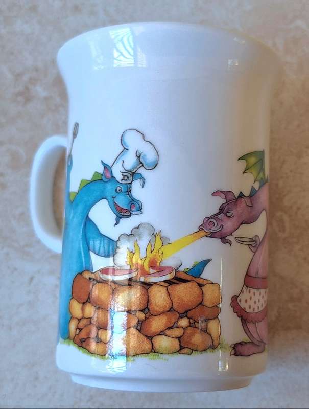 Churchill mug "Dragoons" designed by Cherry Denman