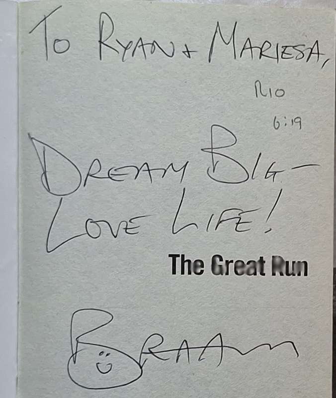 The Great Run by Braam Malherbe Paperback Inscribed and Signed by Author