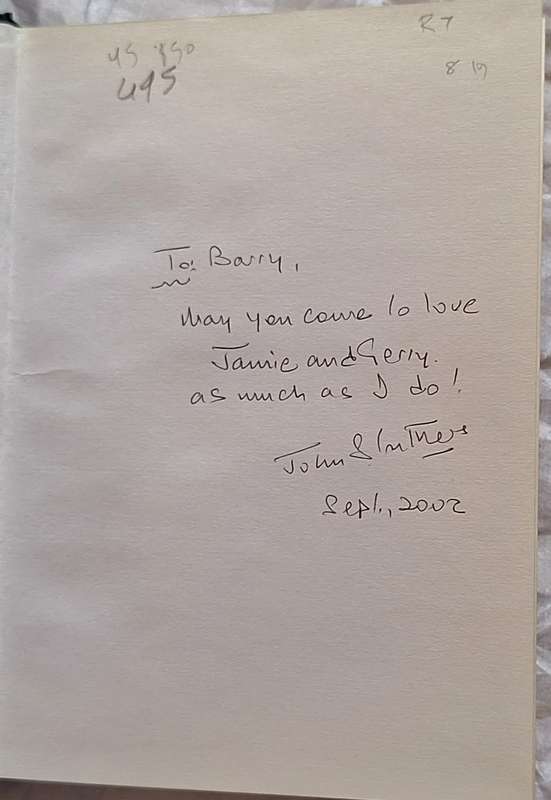 A Boy and an Elephant by John Struthers Hardcover 1998 Inscribed and Signed by Author