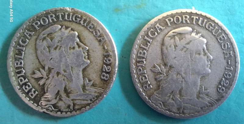 Portugal - 1928 - 1 Escudo - Nickel brass