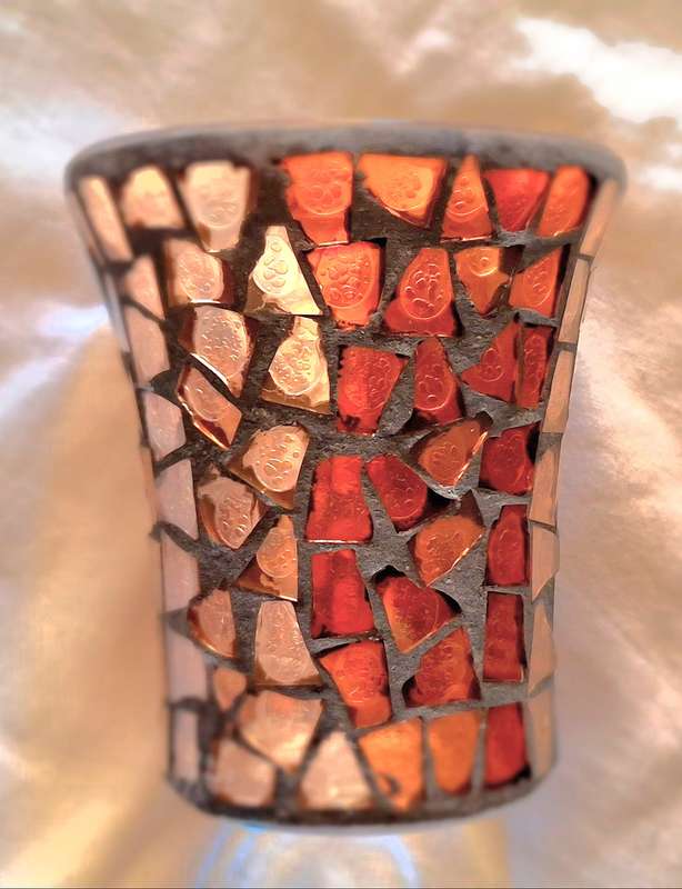 Stained Glass Vase