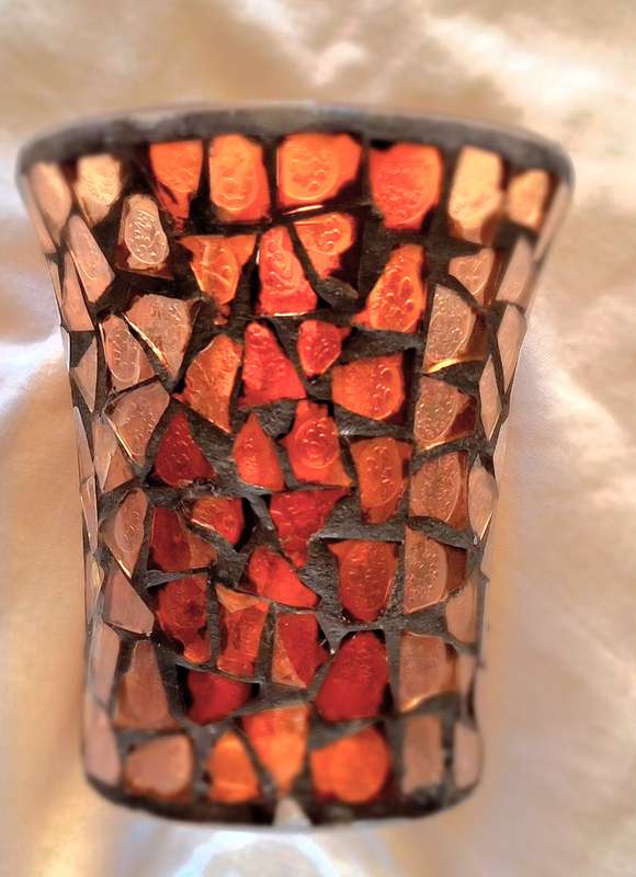 Stained Glass Vase