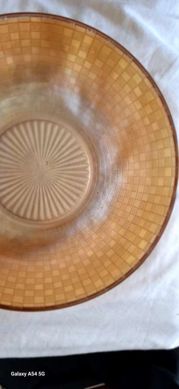 Irredescent Glass Bowl