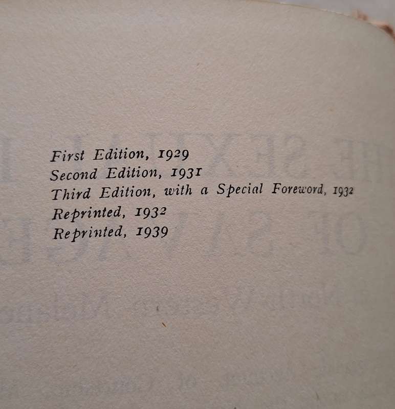 The Sexual Life of Savages in North-Western Melanesia by Bronislaw Malinowski Hardcover 1939 Reprint