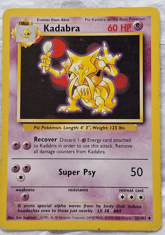 Pokemon 32/102 Kadabra