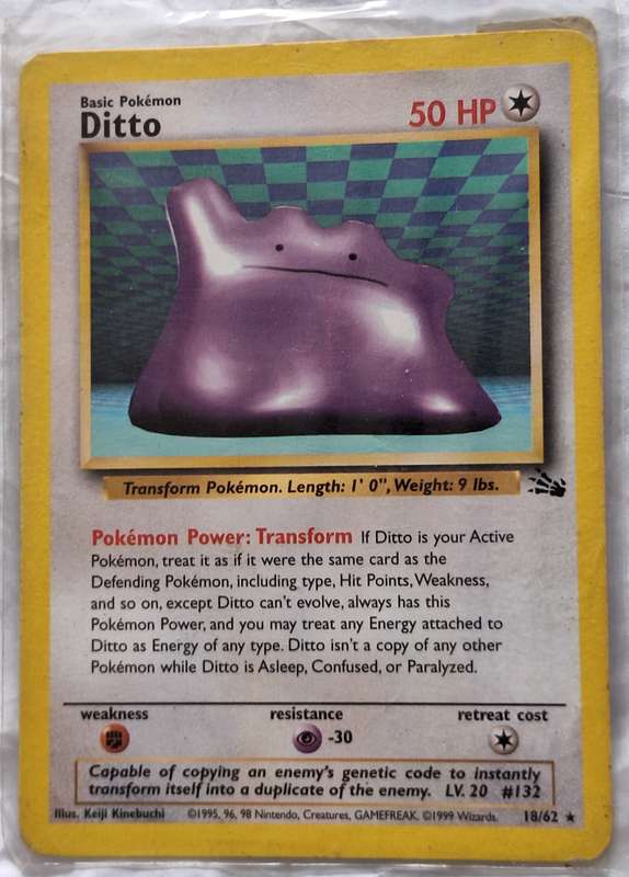 Pokemon Ditto 18/62