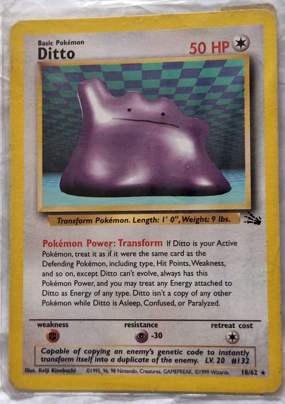 Pokemon Ditto 18/62