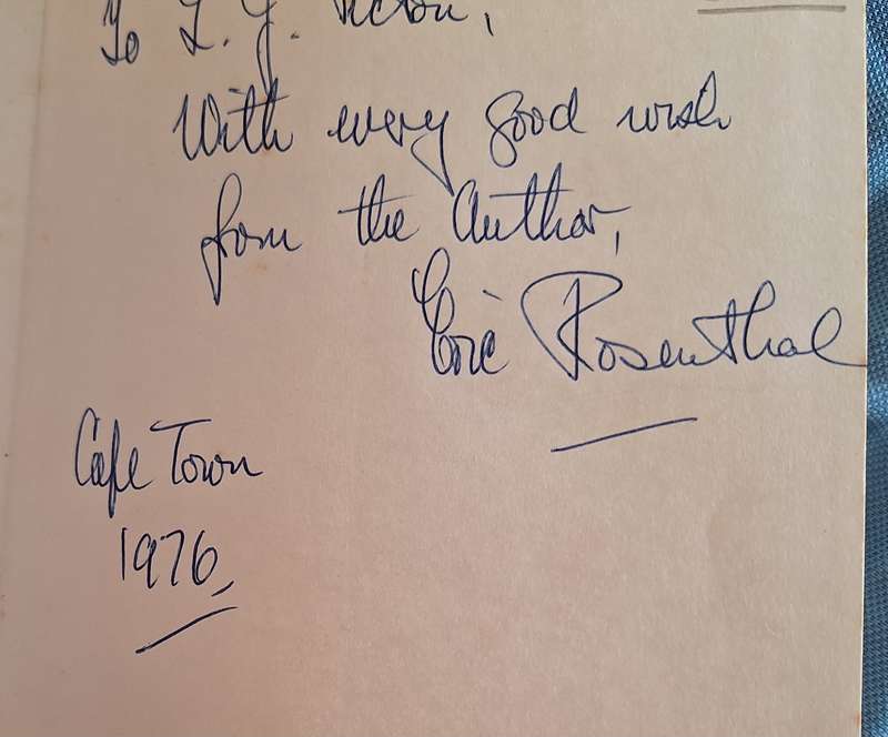 The Best of Eric Rosenthal by Eric Rosenthal Hardcover 1975 Signed by Author