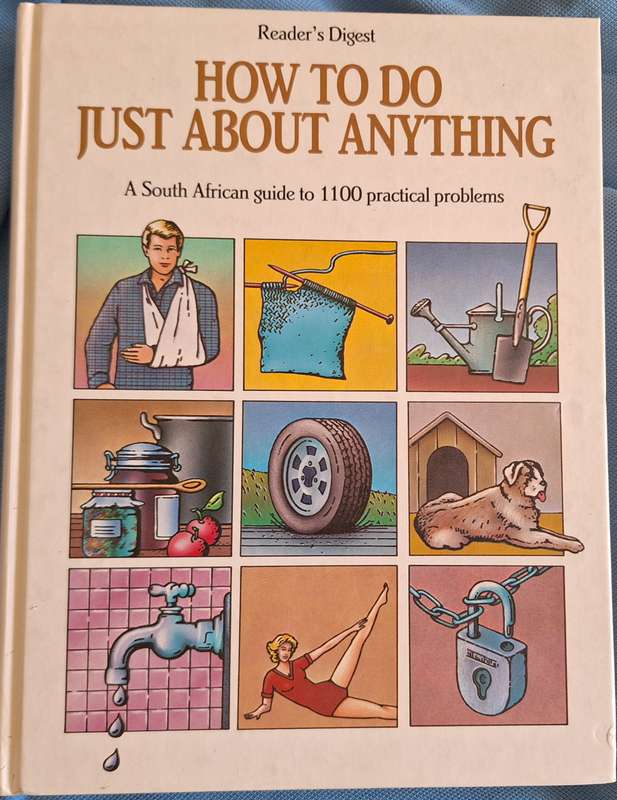 Reader's Digest How to Do Just About Anything Hardcover 1988 Second Printing