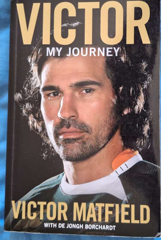 Victor: My Journey by Victor Matfield with de Jongh Borchardt Paperback **Signed**