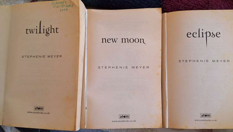 Twilight - New Moon - Eclipse by Stephenie Meyer Paperbacks