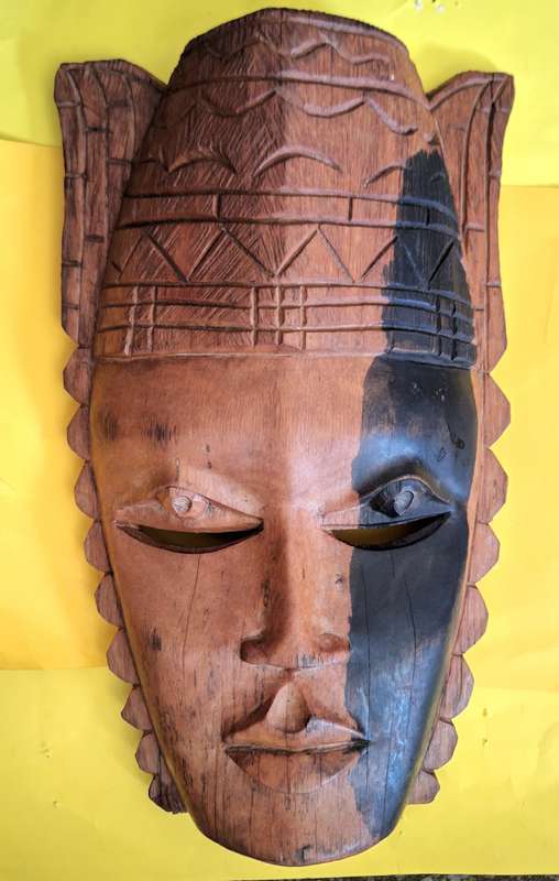 Carved Wooden Mask