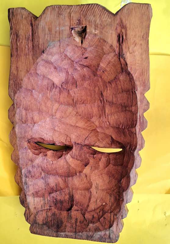 Carved Wooden Mask