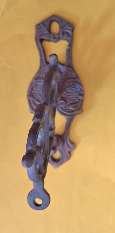 Vintage Brass Wall Fitting for Hanging Bell (without the Bell)