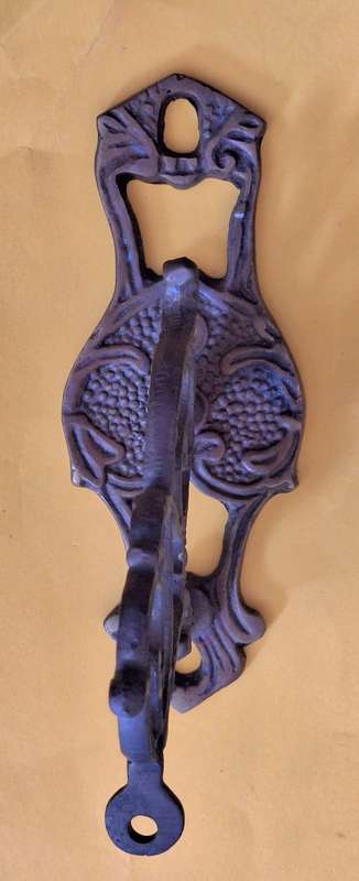 Vintage Brass Wall Fitting for Hanging Bell (without the Bell)
