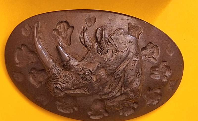 Zebra - Ibhejane - Belt Buckle Designed by Danie de Jager in Cold Cast Bronze