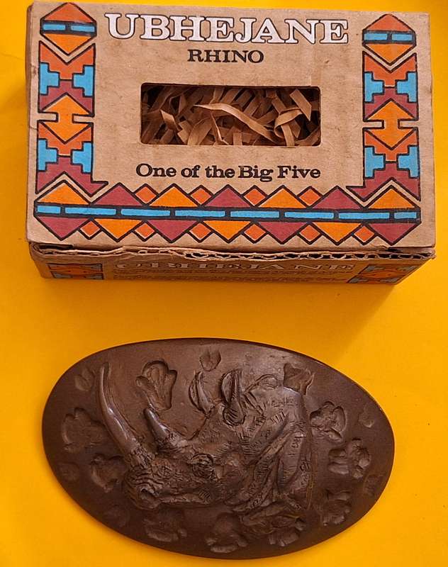 Zebra - Ibhejane - Belt Buckle Designed by Danie de Jager in Cold Cast Bronze