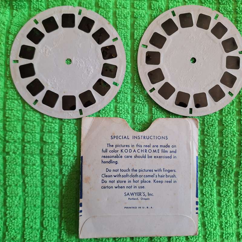 View-Master Reel 164A & 164B, Beautiful Cypress Gardens