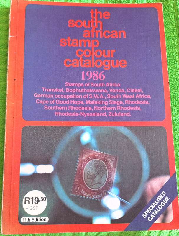 The South African Stamp Colour Catalogue 1986 11th Edition