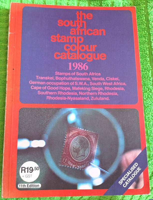 The South African Stamp Colour Catalogue 1986 11th Edition