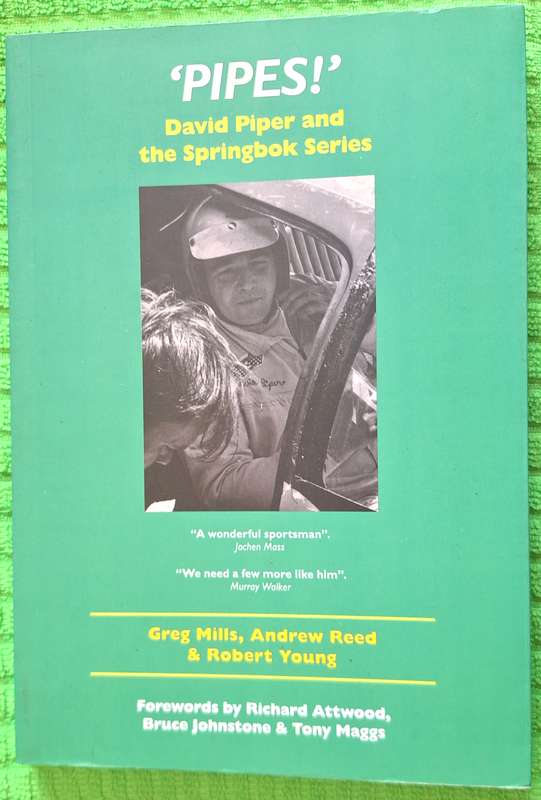 'Pipes!' David Piper and the Springbok Series : Greg Mills, Andrew Reed & Robert Young P/back Signed