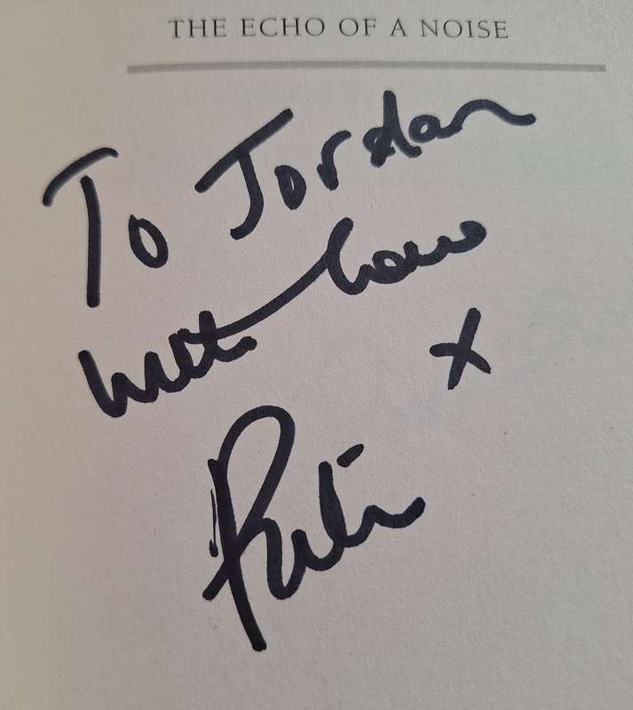 The Echo of a Noise: A Memoir of Then and Now by Pieter-Dirk Uys Signed