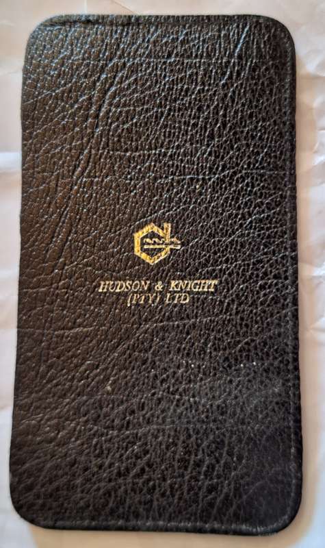 1970's Hudson & Knight Genuine Leather Wallet