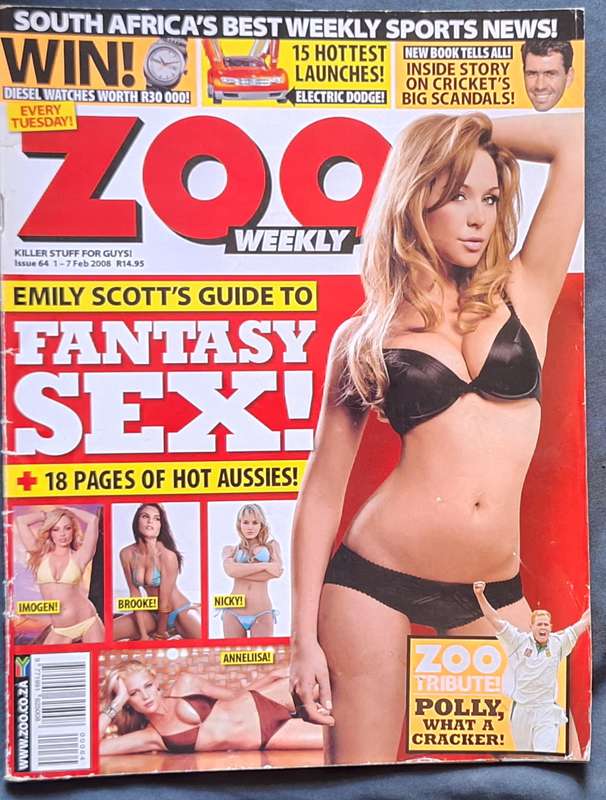 Zoo Magazine 2008 Issue 64 Feature: Cricket Match Fixing and Tribute to Shaun Pollock