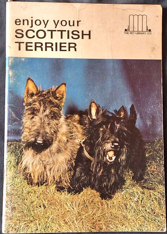 Enjoy Your Scottish Terrier Ed: Earl Schneider The Pet Library Booklet