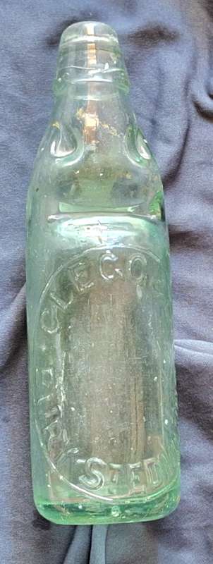 Vintage Clegg & Co Bury Street Edmunds Codd Bottle