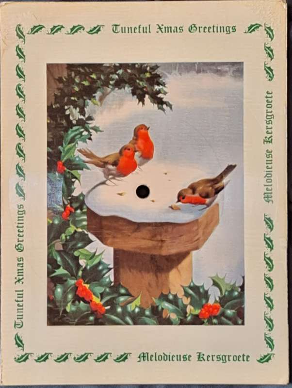 Tuneful Christmas Greetings: The First Nowell (Flexi-disc, 78 RPM, Shape, S/Sided)