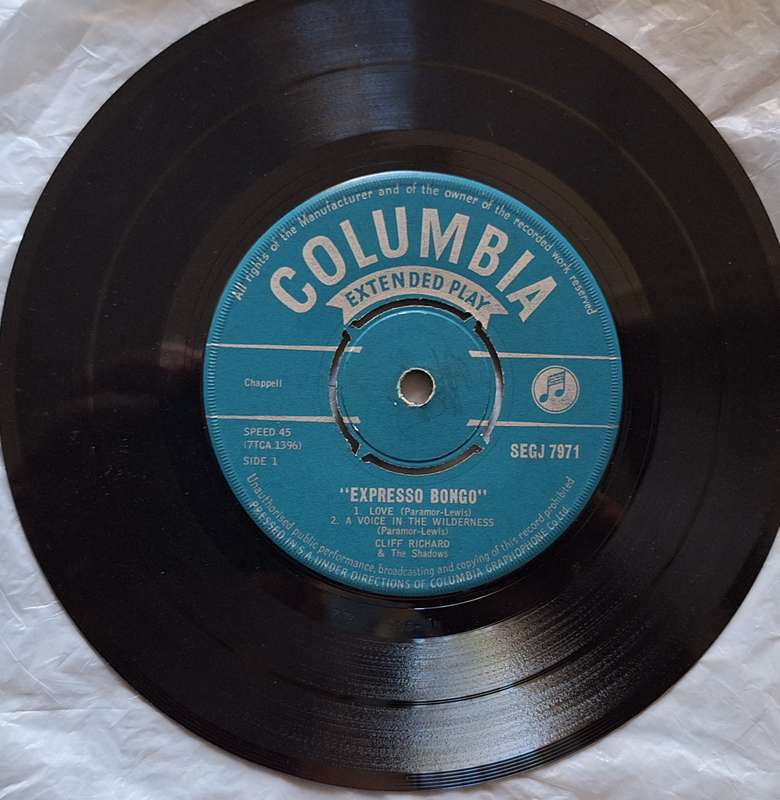 Expresso Bongo Cliff Richard Columbia SEGJ 7971