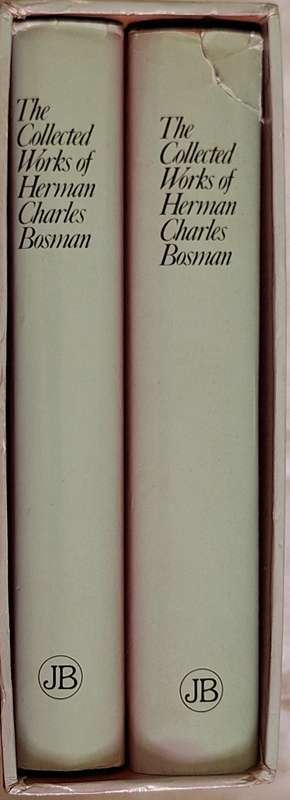 The Collected Works of Herman Charles Bosman in Two Volumes, Boxed.