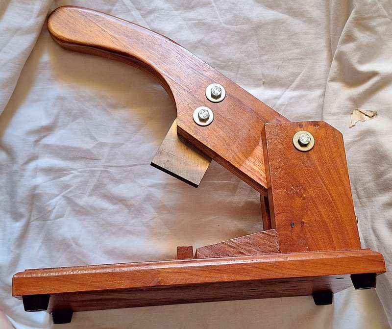 Wooden Biltong cutter