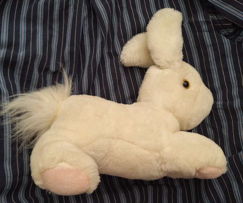 Soft Toy Bunny (Off White)